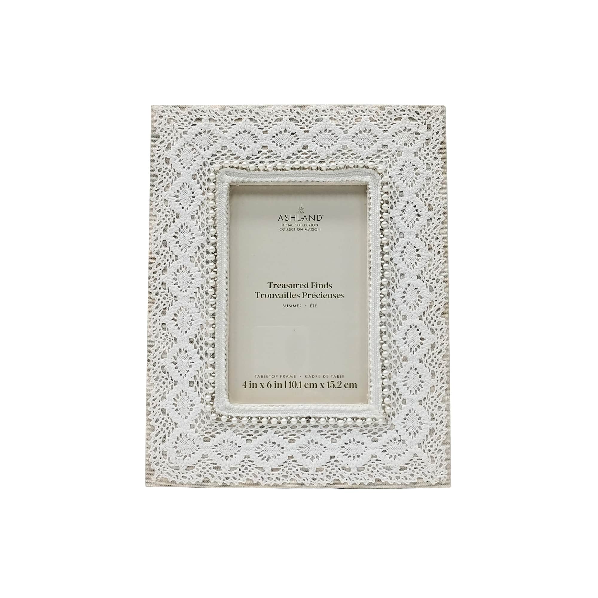 4" x 6" Lace Tabletop Frame, Treasured Frames by Ashland®